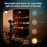 Philips Hue Indoor 6-Foot Smart LED Light Strip Plus Base Kits with Plugs - Color-Changing Single-Color Effect - 2 Pack - Control with Hue App - Works with Alexa, Google Assistant and Apple HomeKit