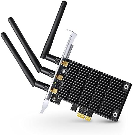 TP-Link Archer T9E AC1900 Wireless WiFi PCIe network Adapter Card for PC, with Beamforming and Heatsink Technology