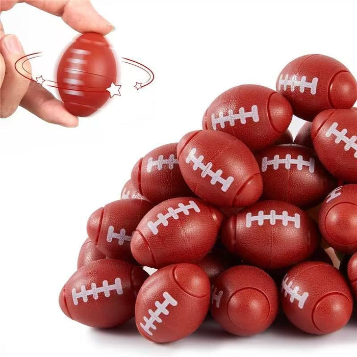 SCIONE 36 Pack Football Fidget Spinner Football Party Favors for Kids 4-8 8-12 Goodie Bag Stuffers Treasure Box Toys for Classroom Prizes Sports Easter Basket Stuffers