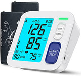 Blood Pressure Monitors for Home Use, 9-17'' & 13-21'' Extra Large Blood Pressure Cuff Upper Arm, Oversized Operation Button &Large Backlit LCD, Automatic BP Machine with USB Cable and 4 AAA Batteries