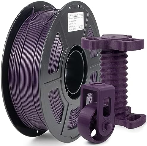 IEMAI PETG Carbon Fiber Filament 1.75mm, Matte Purple PETG-CF, High Strength & Rigidity, Heat-Resistant 3D Printer Filament, Designed for Complex Models and Functional Parts, 1kg Spool
