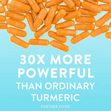 Further Food Premium Curcumin Turmeric, Maximum Strength, 500 mg, 60 Capsules