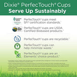 Dixie PerfecTouch 12 Oz Insulated Paper Hot Coffee Cup by GP PRO (Georgia-Pacific), Coffee Haze, 5342DX, 500 Count (25 Cups Per Sleeve, 20 Sleeves Per Case)