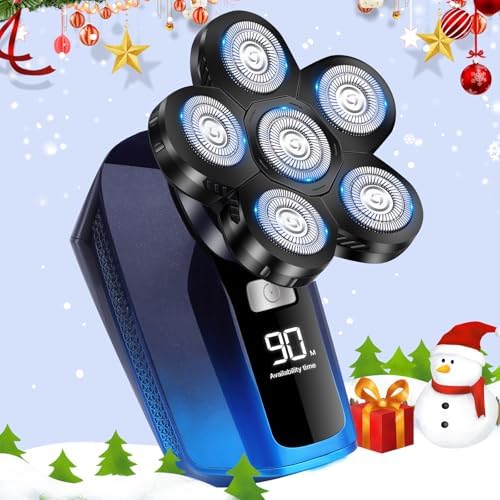 Electric Shaver for Women, 6 in 1 Electric Razors for Women, Ladies Electric Head Shaver for Women Pubic Hair, Portable Trimmer for Women Rechargeable Women's Face Shavers for Face, Underarm and Legs