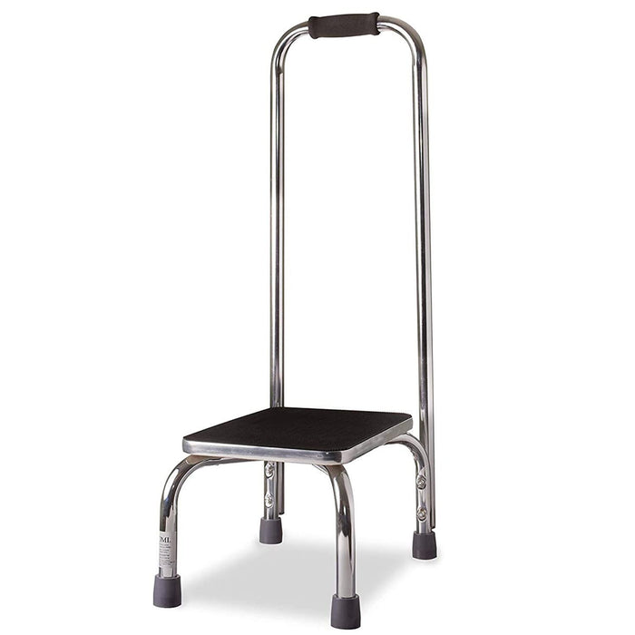 DMI Step Stool with Handle for Adults and Seniors Made of Heavy Duty Metal, Holds up to 300 Pounds with 9.5 Inch Step Up