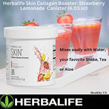 HERBALIFE Skin Collagen Beauty Booster Lemonade Strawberry Flavor 6.03 Oz: No Artificial Flavor, No Artificial Sweeteners, Gluten-Free