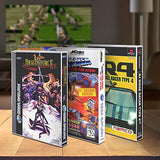 EVORETRO Game Box Protector for Sega CD, Saturn & Sony PS1 Longbox Games - 0.40MM Thick Bulk retail bags game cases. Retro gaming console partner for retro game system collection (pack of 25)