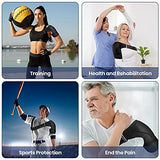 Shoulder Brace for Men and Women Recovery Shoulder. Adjustable Shoulder Support for Rotator Cuff, AC Joint Pain Relief, Shoulder Injuries. Perfect Fit Shoulder Compression Sleeve (One Size Regular)