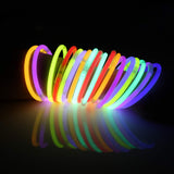 JOYIN 200 Pcs Glow Sticks Bulk 8" Glowsticks, Glow Stick Bracelets Necklaces, Glow in the Dark Party Favors, Easter, Christmas, Halloween Party Supplies Pack