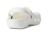 Crocs Women's Classic Comfort Clog White 6 Medium US