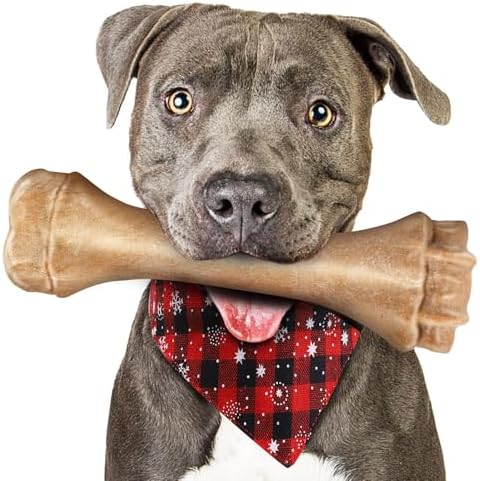Dog Toys for Aggressive Chewers, Indestructible Dog Bones for Aggressive Chewers, Tough Dog Chew Toy for Heavy Duty Dogs, Big Dog Teething Toys with Durable Nylon for Large/Medium Breed Puppies…