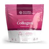 Nature's Sunshine Collagen Powder Type I and III Grass Fed and Pasture Raised Premium Bovine Collagen Peptides 18 Oz