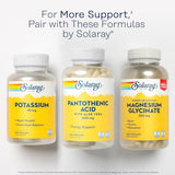 SOLARAY Pantothenic Acid 500mg - Vitamin B 5 - B Vitamin for Coenzyme-A Production, Energy Metabolism, Digestive Health, Hair Health, Skin and Nails Support - Vegan, 60-Day Guarantee - 250 VegCaps