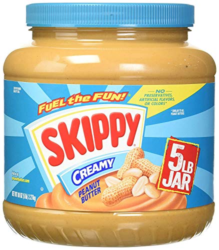 SKIPPY Creamy Peanut Butter, 5 Pound