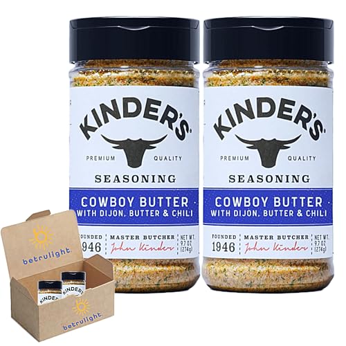 Kinders Seasoning Cowboy Butter With Dijon, Butter & Chili - Pack of 2