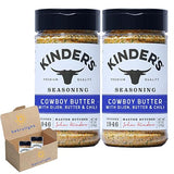 Kinders Seasoning Cowboy Butter With Dijon, Butter & Chili - Pack of 2