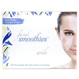 Smoothies Wide Triangle Anti Wrinkle Patches for Face Overnight – Face Tape for Elevens, Crows Feet and Lip Lines, 144 Count per Box – Made in The USA