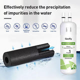 Qaofly W10295370A Filter Replacement compatible with Filter 1, EDR1RXD1, W10295370, WHR1RXD1, p4rfwb, P8RFWB2, 46-9930, 46-9081 3PACK