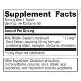 Metagenics Silymarin 80 - Liver Health Support* - Milk Thistle Seed Extract - Antioxidants Supplement* - Liver Maintenance* - Non-GMO, Gluten-Free & Vegetarian - 90 Tablets