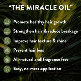 Batana Oil for Hair Growth, 100% Pure & Natural from Honduras, Promotes Hair Wellness for Men & Women | Dr. Sebi (Honduran Herbalist) | Enhances Hair & Skin Radiance, Liquid Miracle Concentrate, 4.0oz