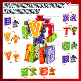 JOYIN Alphabet Robots Toys for Kids, ABC Learning Toys, Alphabots, Letters, Toddlers Education Toy, Carnival Prizes, Christmas Toys, Treasure Box and Prize for Classroom