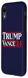 iPhone XR Trump Vance 2024 Donald Trump J.D. Vance For President Case