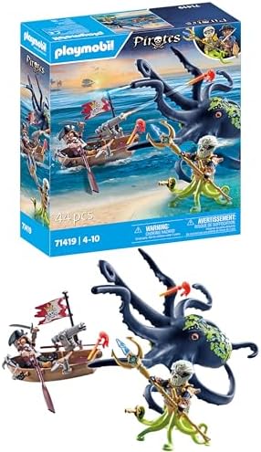 Playmobil Pirates: Battle with The Giant Octopus