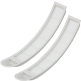 SPARES2GO Filters compatible with Miele Tumble Dryer Fluff Lint T200 T4000 T8000 T273C TC277C Series (Pack of 2)