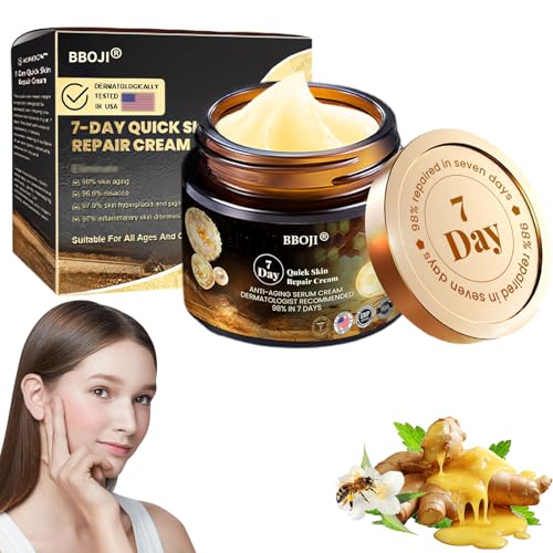 BBOJI 7-Day Multi-Effect All-in-One Skincare Cream, 2025 New Professional Bee Venom Cream, BOJI Bee Venom Skin Treatment Cream, Repair, moisturize and lift 3 in 1, for All Skin Types (1 Bottle)