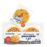 BAKERLY Non GMO French Pancakes To Go! (2-Pack)