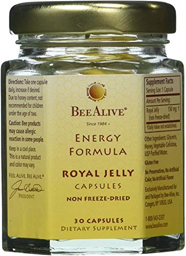 BeeAlive Royal Jelly Capsules - 3 Month Supply