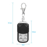 Dc House Gate Opener Key Fobgarage Door Opener Keychaingate Key Fob Universal Cloning Wireless Alarm Remote Control Key Fob for Car Garage Door Gate 433mhz