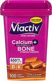 Viactiv, Calcium Plus D, Soft Chews, Caramel - 100 soft chews, Pack of 5