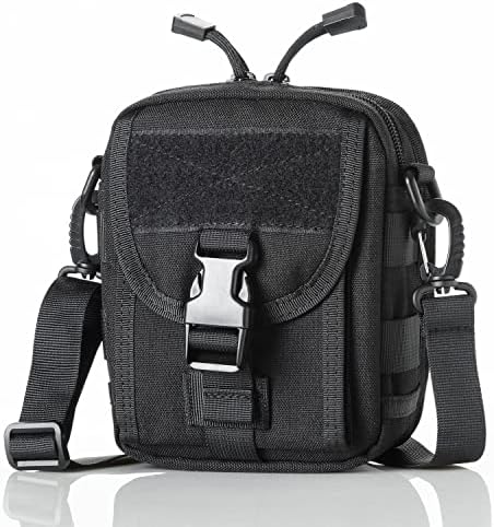 Binocular & Rangefinder Case,Life Waterproof, Inside The Foam Cushion Shockproof, Suitable for Hunting Hiking Travel to Carry（Binoculars Below 42mm for General Use）