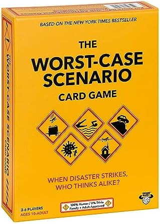 The Worst-CASE Scenario Card Game - All New Family/Party Game | 0% Trivia, 100% Humorous Fun