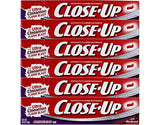 Close-Up Toothpaste, Refreshing Red Gel, Anticavity Fluoride, Cinnamon, 6 Ounce (Pack of 6)