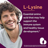 BESTVITE L-Lysine 500mg per Capsule (240 Vegetarian Capsules) - No Stearates - No Fillers - No Flow Agents - Vegan - Non GMO - Gluten Free - No Stearic Acid - No Dicalcium Phosphate