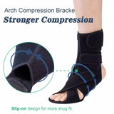 JOMECA Drop Foot Brace with Arch Support, Medical Grade Adjustable AFO & Foot Orthosis Brace for Walking, Relieve the Instability of Lower Limbs by MS, TBI, Stroke, Cerebral Palsy, Fracture (Right,