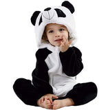 QIAONIUNIU Halloween Baby Panda Costumes Toddler Outfit Infants Cosplay Romper 18-24 Months