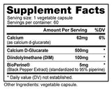 NutraBio DIM Supplement, Supports Estrogen Balance, 100mg - 60 Vegetable Capsules