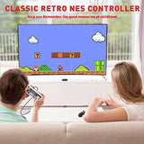 NES Mini Controller for NES Classic Edition and Nintendo Classic Mini Consoles,Retro Controller 9.8FT Length Cable of NES Controller,NES Mini Console Controllers(2 Pack)