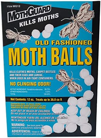 MG12 Old Fashion Moth Balls 12 OZ Original Scent