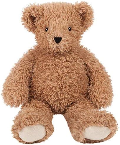 Vermont Teddy Bear Super Soft Almond Brown Teddy Bear - 18 Inch Plush Stuffed Animal to Sleep with, Cozy Bear Plush, Perfect Valentine’s Day Gift for Kids & Adults, Crafted in The USA