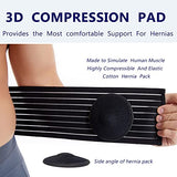 gagaiuco Umbilical Hernia Belt for Men and Women - Abdominal Support Binder with Compression Pad - Navel Ventral Epigastric Incisional and Belly Button Hernias Surgery Prevention Aid