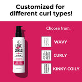 LUS (Love Ur Self) Ultra-Defining Curl Kit for Kinky-Coily Hair Simplified Irish Sea Moss, Aloe Vera & Shea Butter Hair Routine Vegan & Cruelty Free