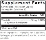 Douglas Laboratories Pyridoxal-5-Phosphate (50 mg.) | Vitamin B6 to Support Neurological Health and Cardiovascular System | 60 Capsules