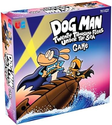 University Games, Dog Man Twenty Thousand Fleas Under The Sea Game, Based on The Book by Dav Pilkey