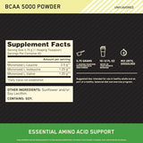 Optimum Nutrition Instantized BCAA Powder, Unflavored, Keto Friendly Branched Chain Essential Amino Acids Powder, 5000mg, 60 Servings (Packaging May Vary)