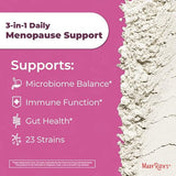 MaryRuth Organics 3-in-1 Menopause Supplement for Women, Hormonone Balance & Estrogen Supplement, 21 Probiotic Strains Prebiotic & Postbiotic, Vegan, Gluten Free| 0.5 Ounces