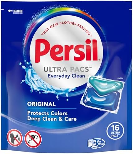 Persil Ultra Pacs Original Everyday Clean Laundry Detergent, 16 count